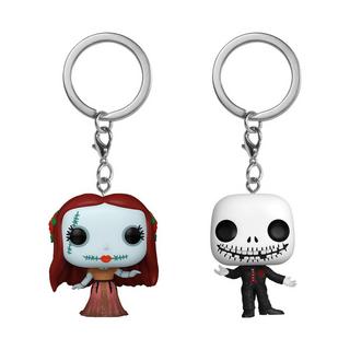 Funko  POP - Pocket POP Keychain - Nightmare Before Christmas - Jack & Sally 