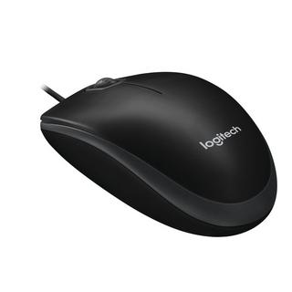 Logitech  B100 Optical Usb Mouse f/ Bus Maus Beidhändig USB Typ-A Optisch 800 DPI 
