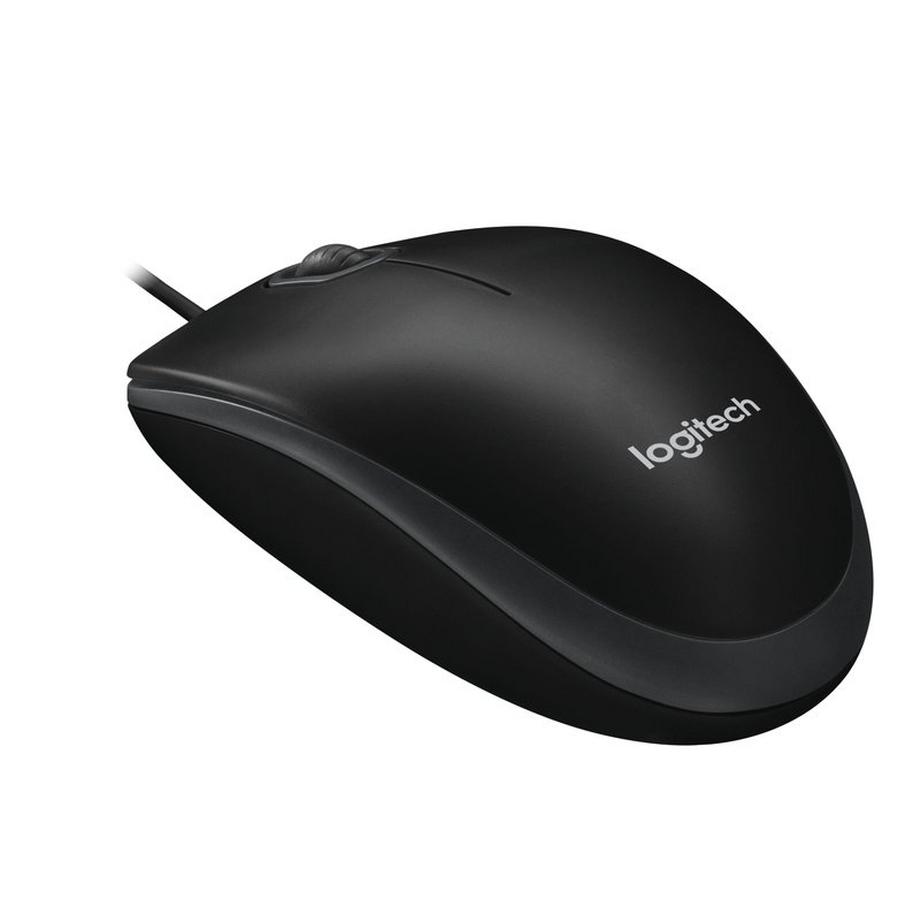 Logitech  B100 Optical Usb Mouse f/ Bus Maus Beidhändig USB Typ-A Optisch 800 DPI 