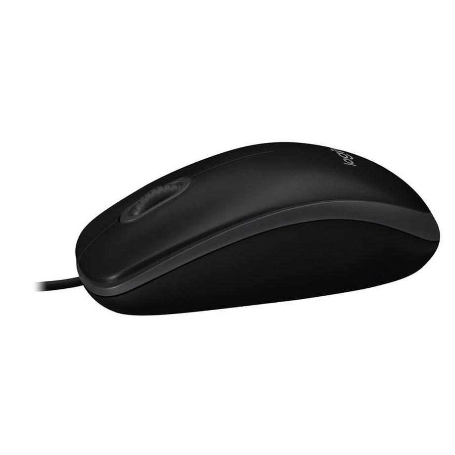 Logitech  B100 Optical Usb Mouse f/ Bus Maus Beidhändig USB Typ-A Optisch 800 DPI 