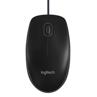 Logitech  B100 Optical Usb Mouse f/ Bus Maus Beidhändig USB Typ-A Optisch 800 DPI 