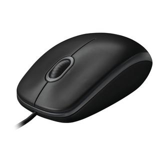 Logitech  B100 Optical Usb Mouse f/ Bus Maus Beidhändig USB Typ-A Optisch 800 DPI 