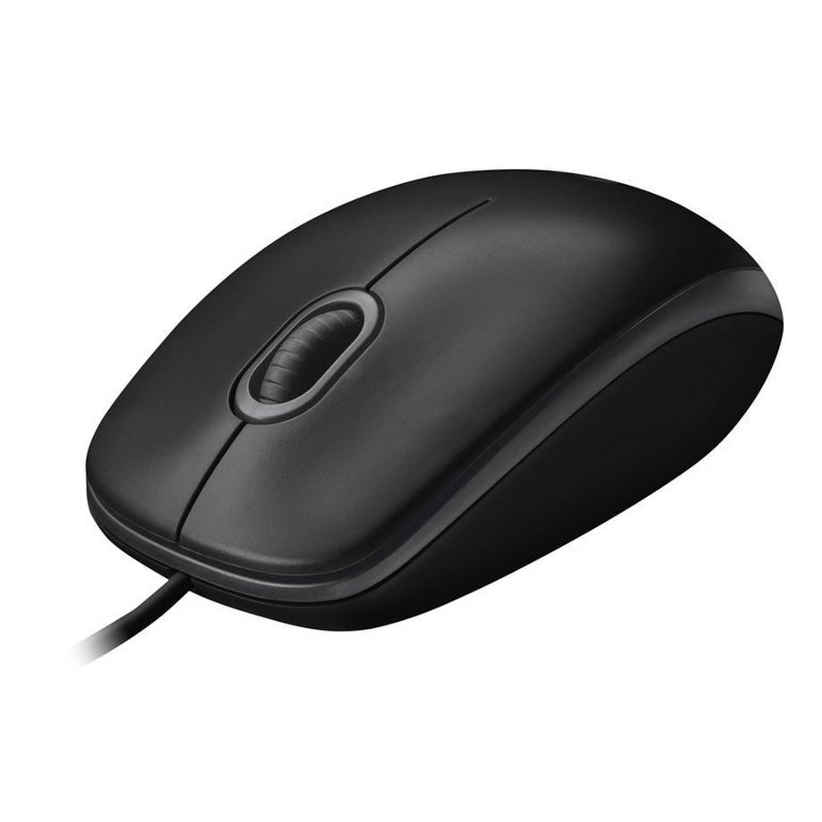 Logitech  B100 Optical Usb Mouse f/ Bus Maus Beidhändig USB Typ-A Optisch 800 DPI 