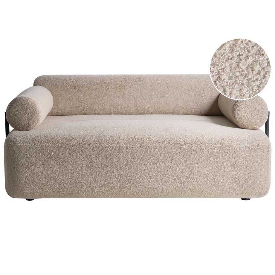 2 Sitzer Sofa aus Bouclé  ELVA
