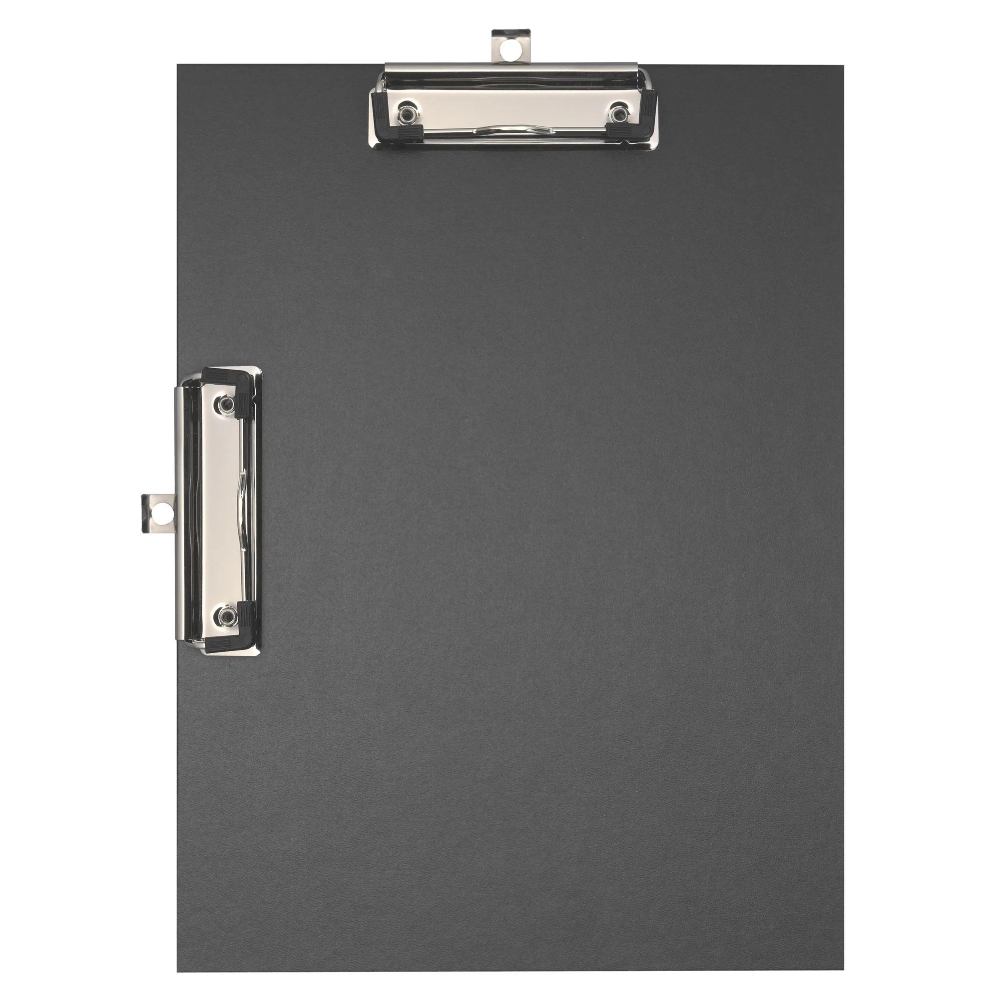 Exacompta  Porte-bloc double clip papier enduit - Format 23x32cm pour A4 - x 10 