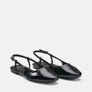 Ballerines vernies slingback