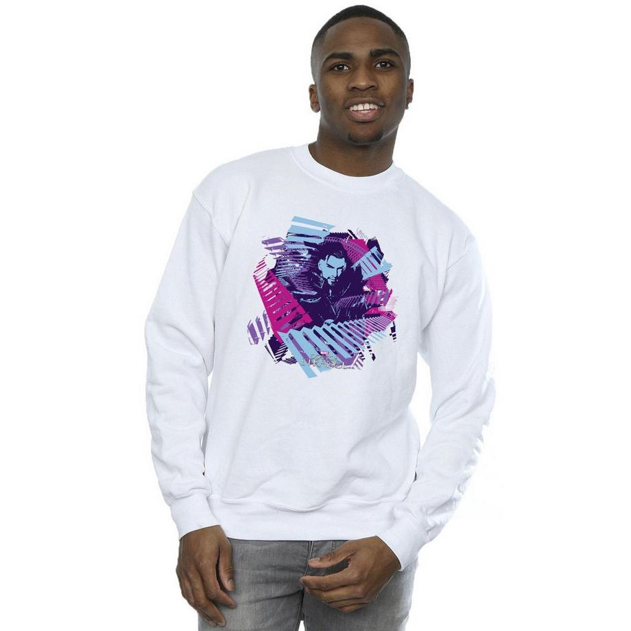 MARVEL Sweatshirt Imprimé Coupe Droite  