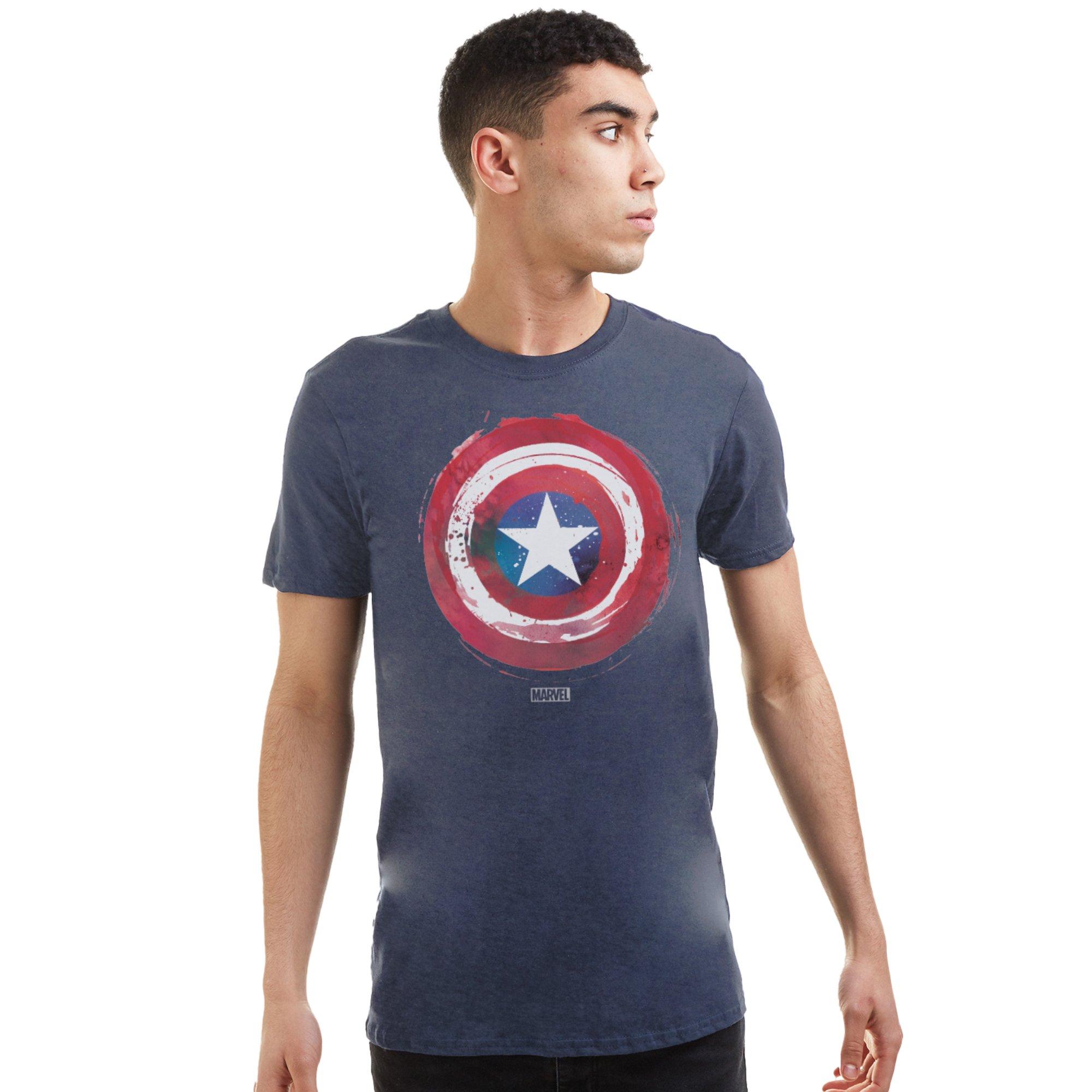 CAPTAIN AMERICA Paint T-Shirt  