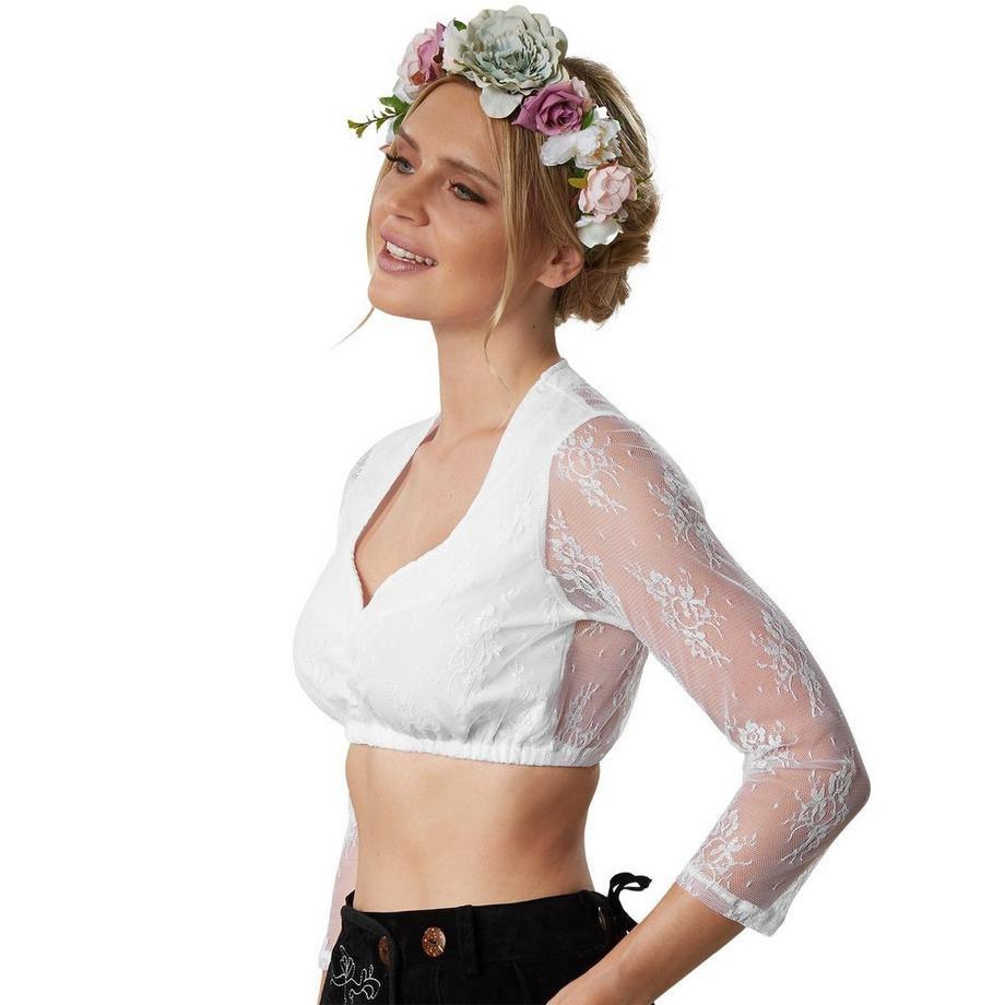 Tectake  Camicetta Gretl per costume tirolese 