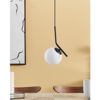 Beliani Lampe suspension en Verre Moderne WAPITI  