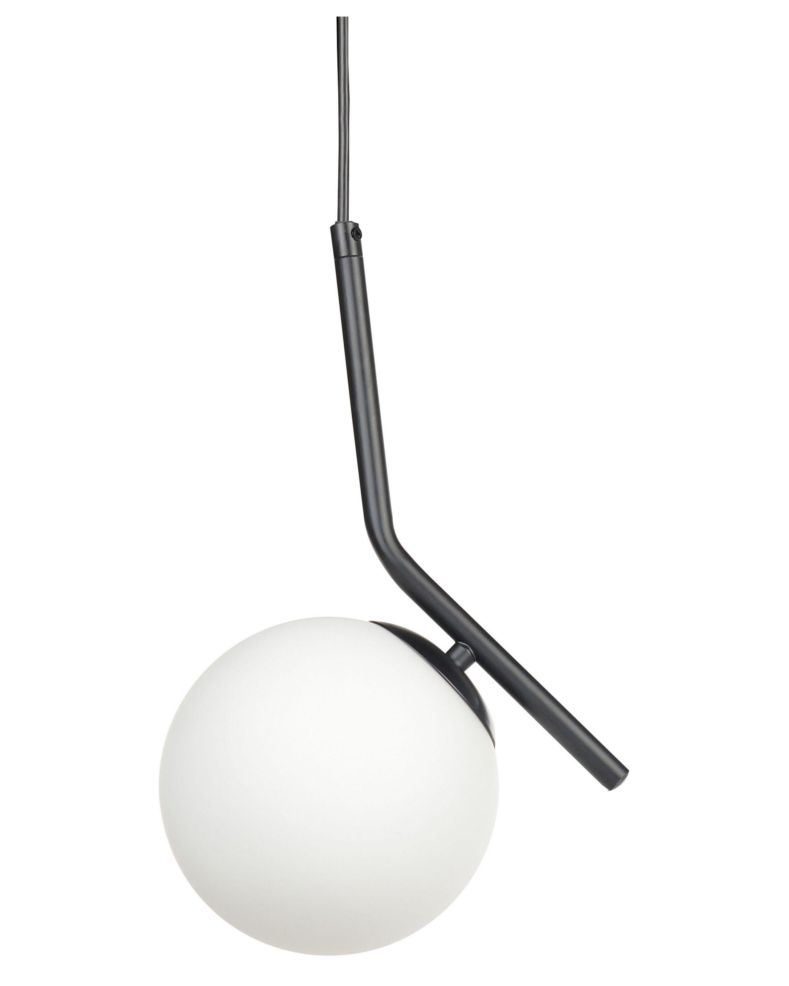 Beliani Lampe suspension en Verre Moderne WAPITI  