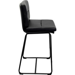 KARE Design Chaise de bar Ginny noire 75  