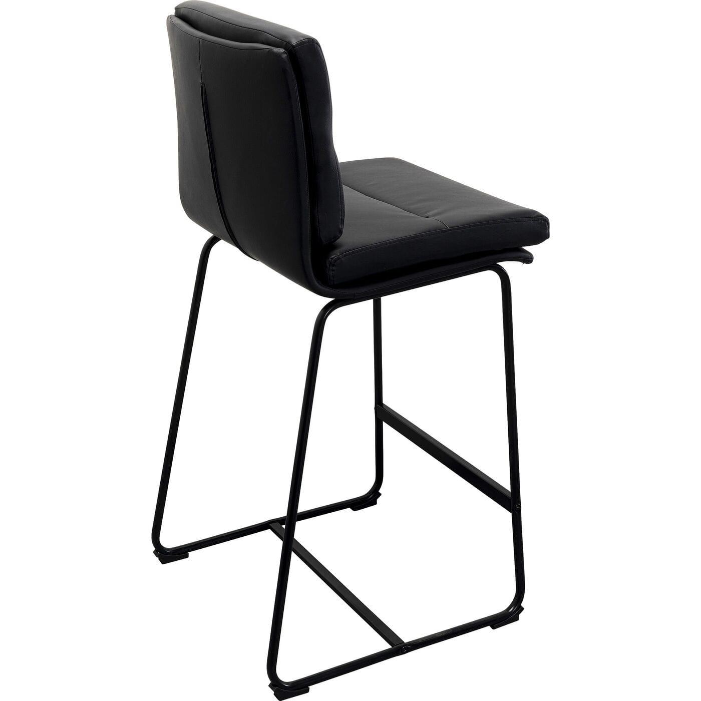 KARE Design Chaise de bar Ginny noir 75  