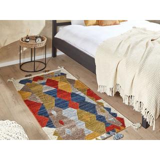 Beliani Tapis en Laine Boho ARZAKAN  