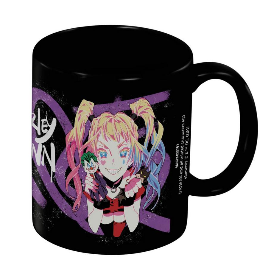 BATMAN Mug Harley Quinn Pigtails  