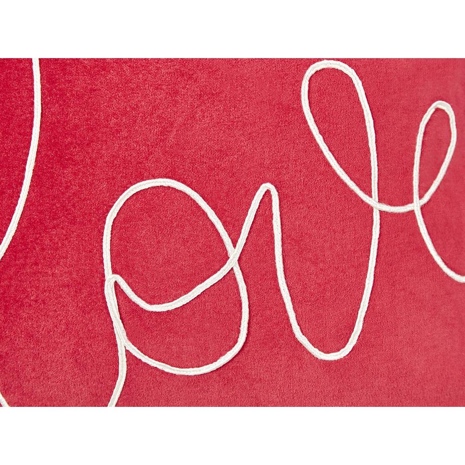 Beliani Dekokissen aus Samtstoff Boho SIDERASIS  