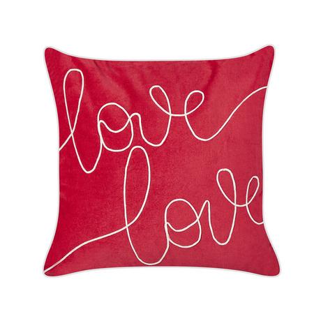 Beliani Coussin en Velours Boho SIDERASIS  