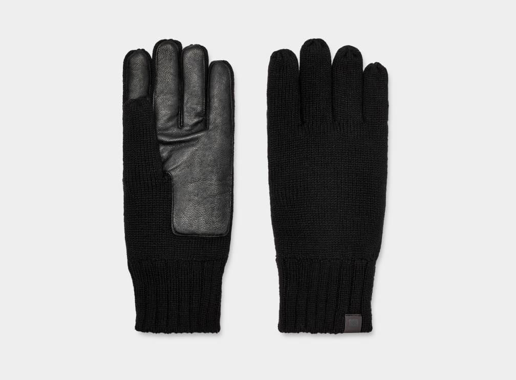 UGG  M KNIT BEANIE AND GLOVE SET-LXL 