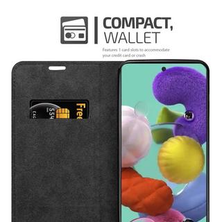 Cadorabo  Housse compatible avec Samsung Galaxy A52 (4G / 5G) / A52s - Coque de protection avec fermeture magnétique, fonction de support et compartiment pour carte 