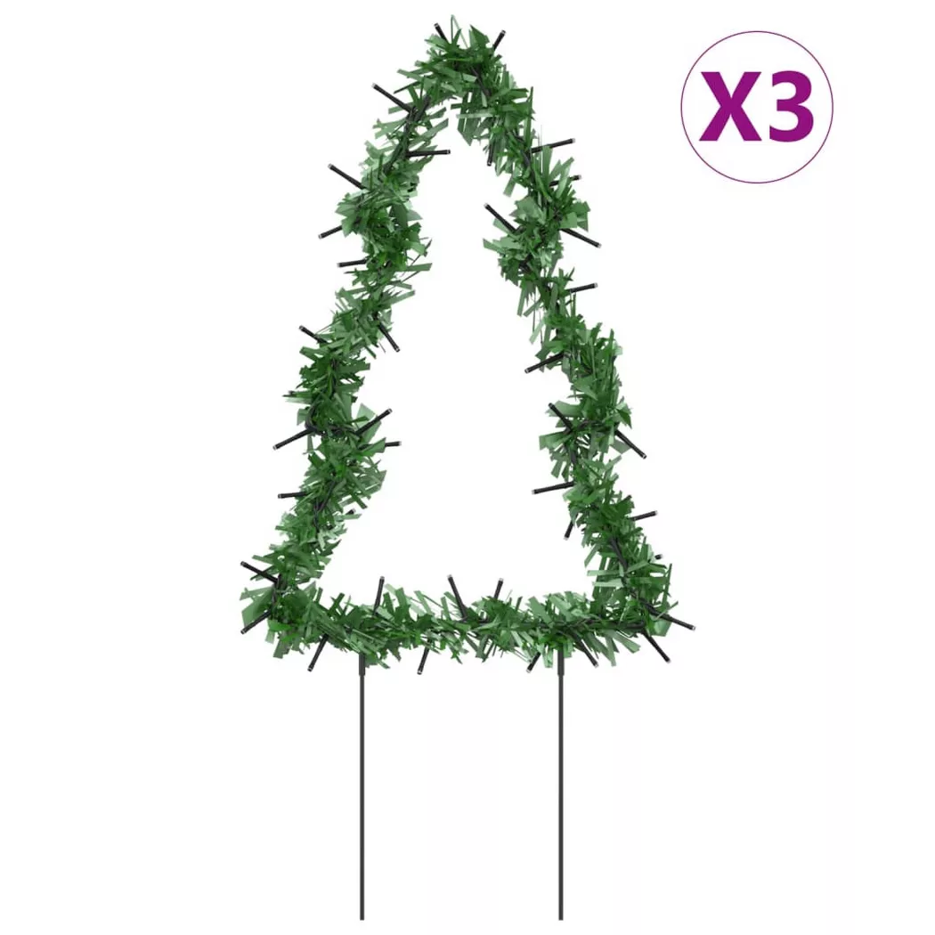 VidaXL - Décoration lumineuse de noël, One Size, Vert