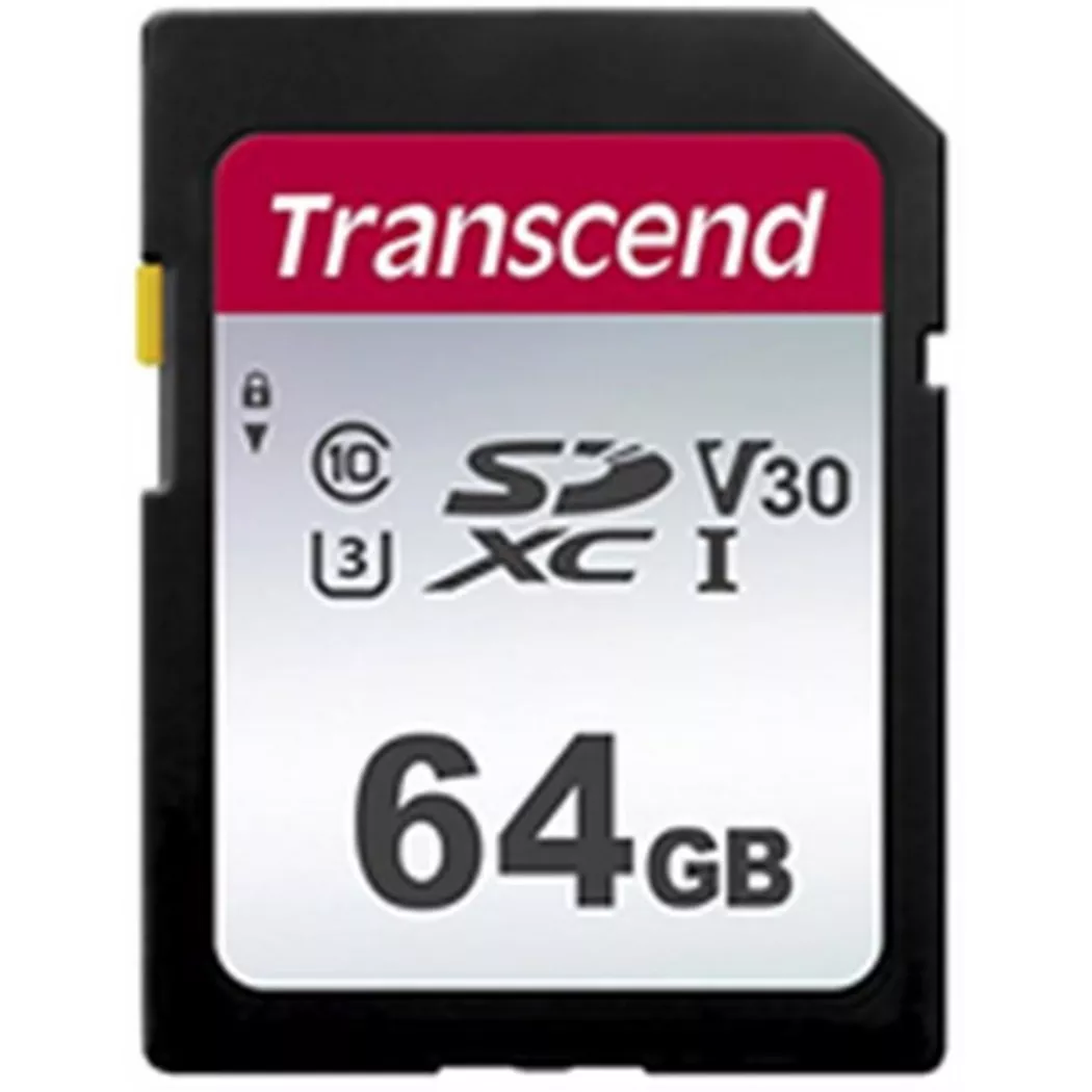 Transcend - SDXC 300S 64GB Class 10 UHS-I U1, 64 GB