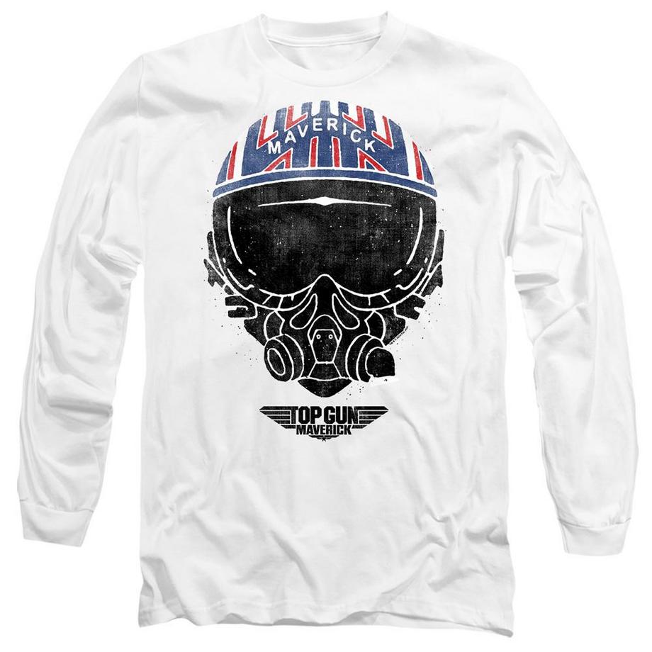 Top Gun Maverick Bedrucktes Langarm T-Shirt  
