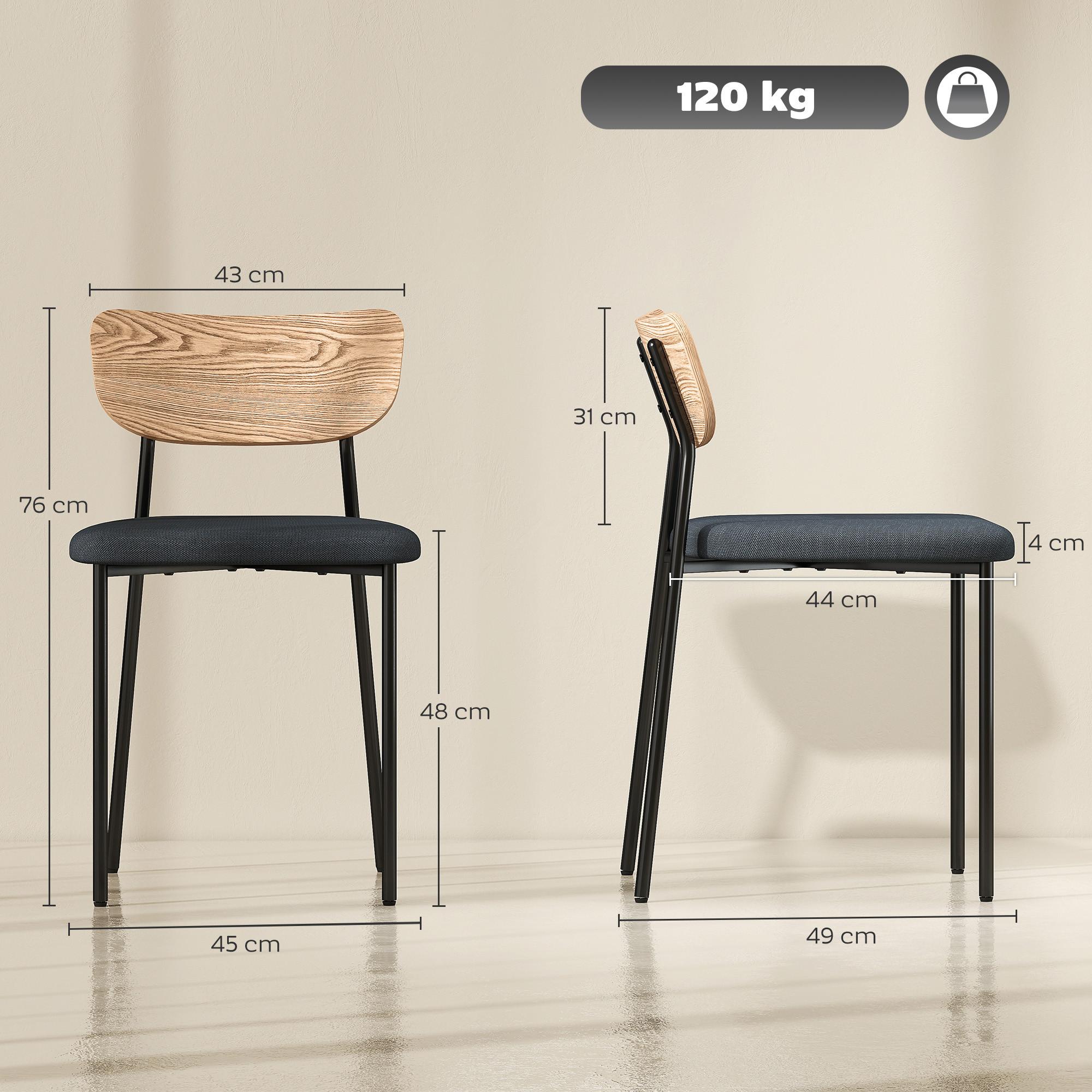 HOMCOM Esszimmerstühle  