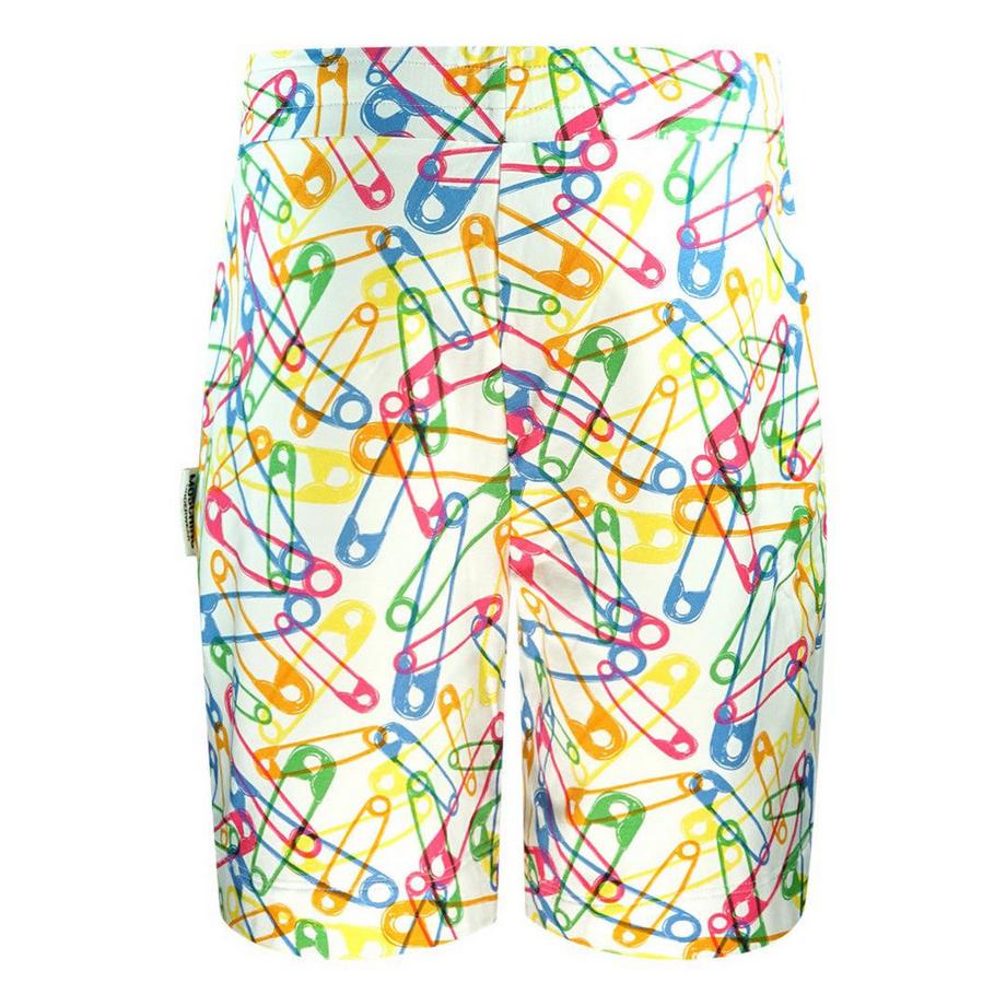 MOSCHINO Short Stampa Spilla da Balia Regular Fit  