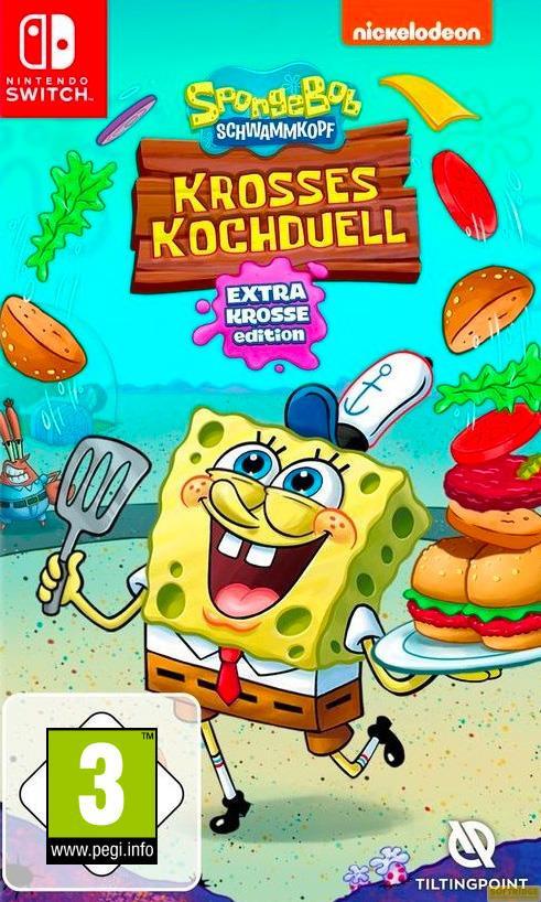 Nighthawk  Switch SpongeBob: Krosses Kochduell – Extrakrosse Edition 