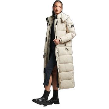 lange daunenjacke damen ripstop