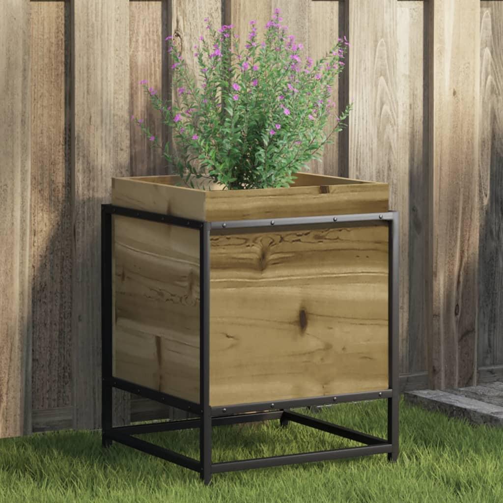 VidaXL fioriera da giardino Legno di pino impregnato  