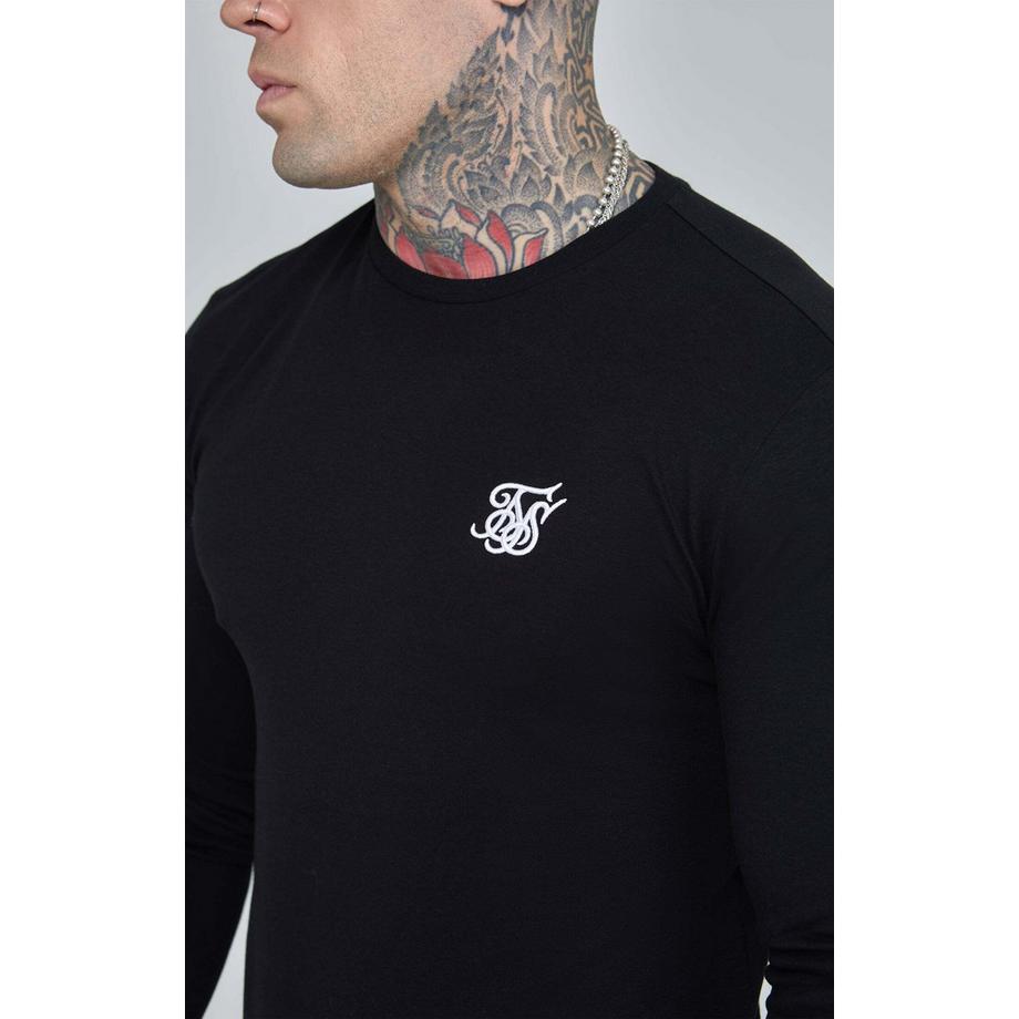Sik Silk Essentials Long Sleeve T-Shirt  