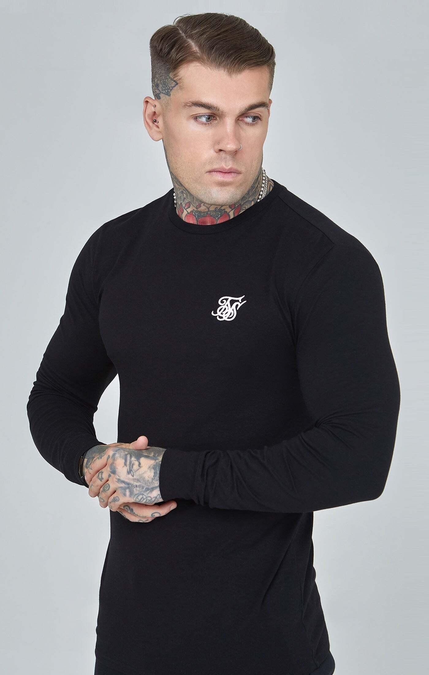 Sik Silk  T-Shirts Essentials Long Sleeve T-Shirt 