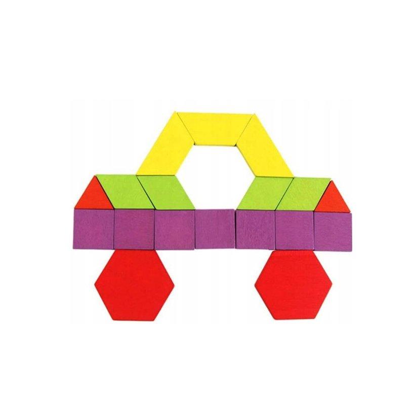 Kruzzel  Puzzle éducatif - formes géométriques 