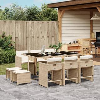 VidaXL Garten essgruppe poly-rattan  