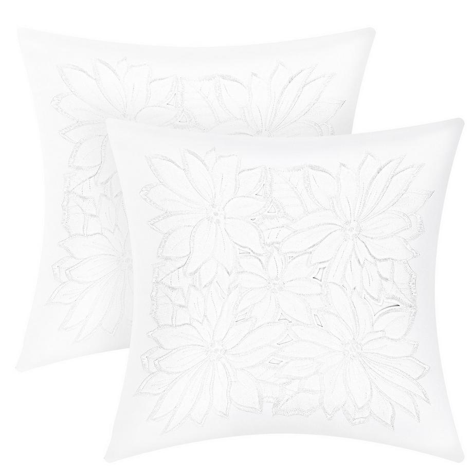 Avizar Lot 2 Housses de Coussin Floral  