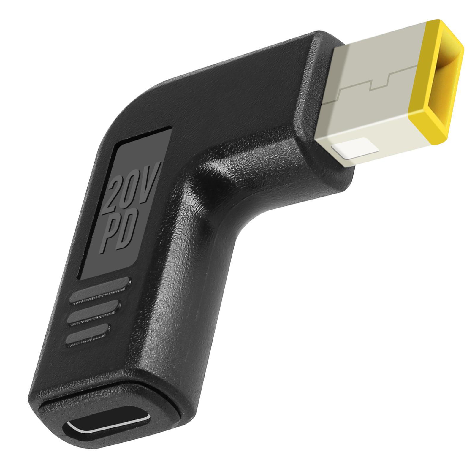 Avizar  USB-C / Lenovo Quadrat Stecker Adapter 
