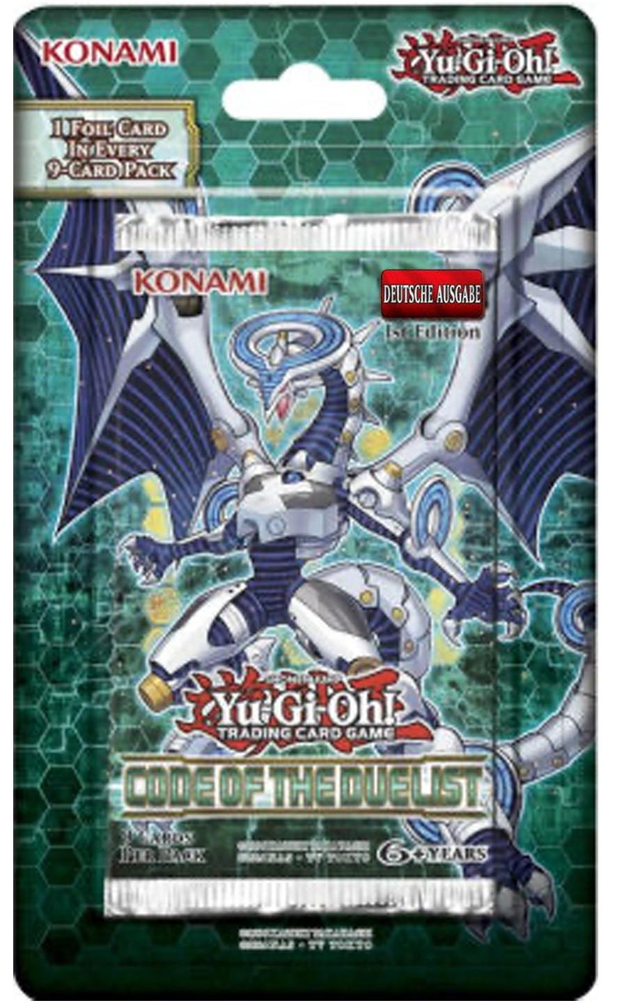 Yu-Gi-Oh!  Code of the Duelist Booster Blister - 1. Auflage  - DE 