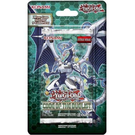 Yu-Gi-Oh!  Code of the Duelist Booster Blister - 1. Auflage  - DE 