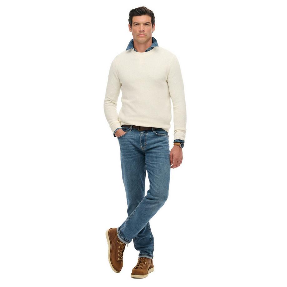 Superdry Comfort Fit Texture Jumper  