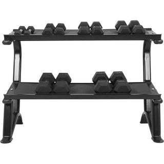 Gorilla Sports  RACK DE RANGEMENT POUR HALTERES HEXAGONAUX | MUSCULATION | NOIR 