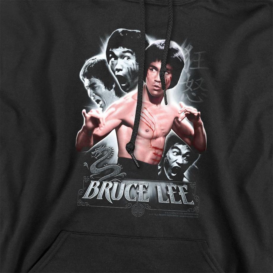 Bruce Lee Sweat À Capuche Inner Fury  