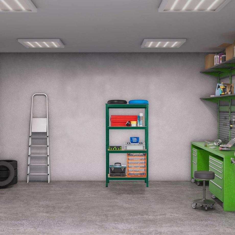 Northix  Stabiles Regal mit 4 Ebenen 