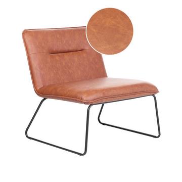 Fauteuil en Cuir PU Rétro COTULLA