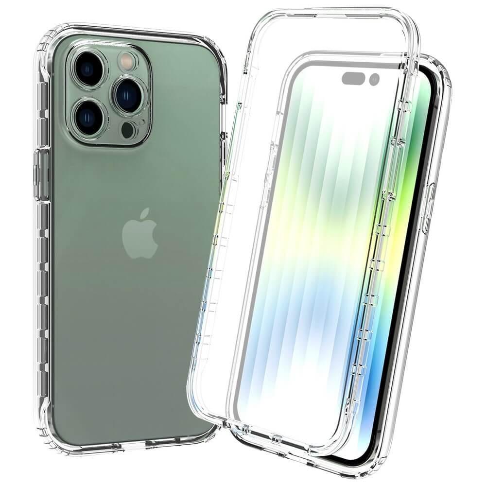 Cover-Discount  iPhone 14 Pro - Full Protection Schutzhülle Transparent 