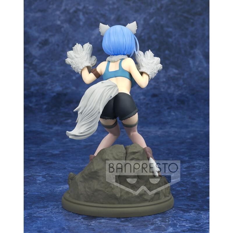 Banpresto  Re:Zero Starting Life in einer anderen Welt Espresto Monster Motions Ram Figur 18cm 