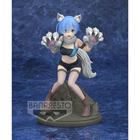 Banpresto  Re:Zero Starting Life in einer anderen Welt Espresto Monster Motions Ram Figur 18cm 