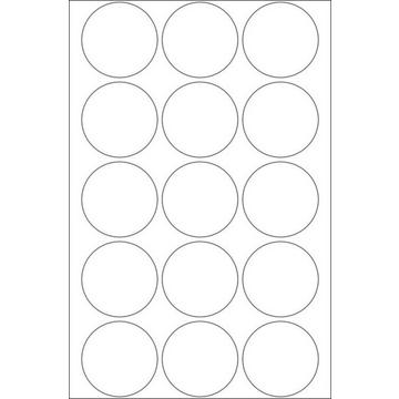 HERMA Markierungspunkte 32mm 2270 weiss 480 St./32 Blatt