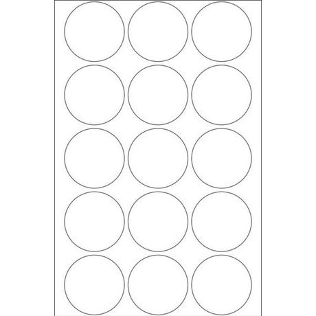 HERMA HERMA Markierungspunkte 32mm 2270 weiss 480 St./32 Blatt  