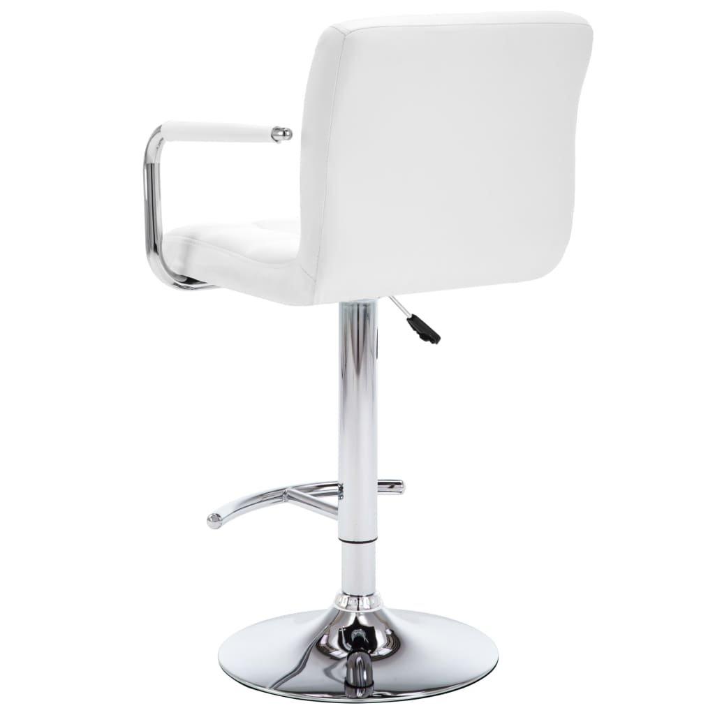 VidaXL Tabouret de bar cuir artificiel  